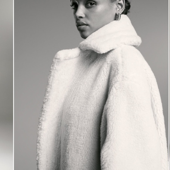 Babaton wool teddy coat - Picture 12 of 16